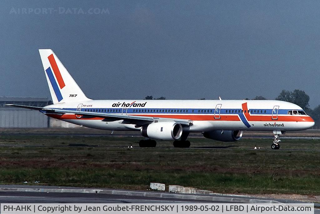 PH-AHK, 1989 Boeing 757-23A C/N 24291, Air Holland to Palma