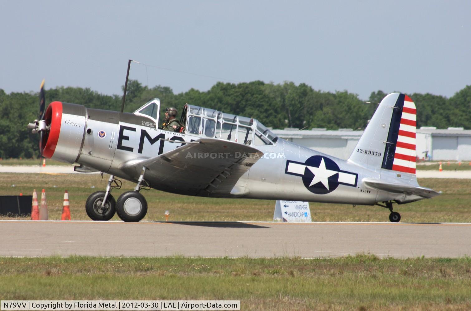 N79VV, 1942 Consolidated Vultee BT-13A C/N 11756, BT-13A