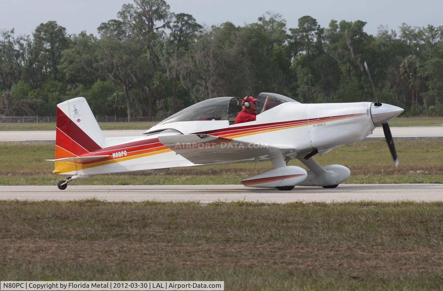 N80PC, 1986 Bushby Mustang II C/N PC-2, Busby Mustang II