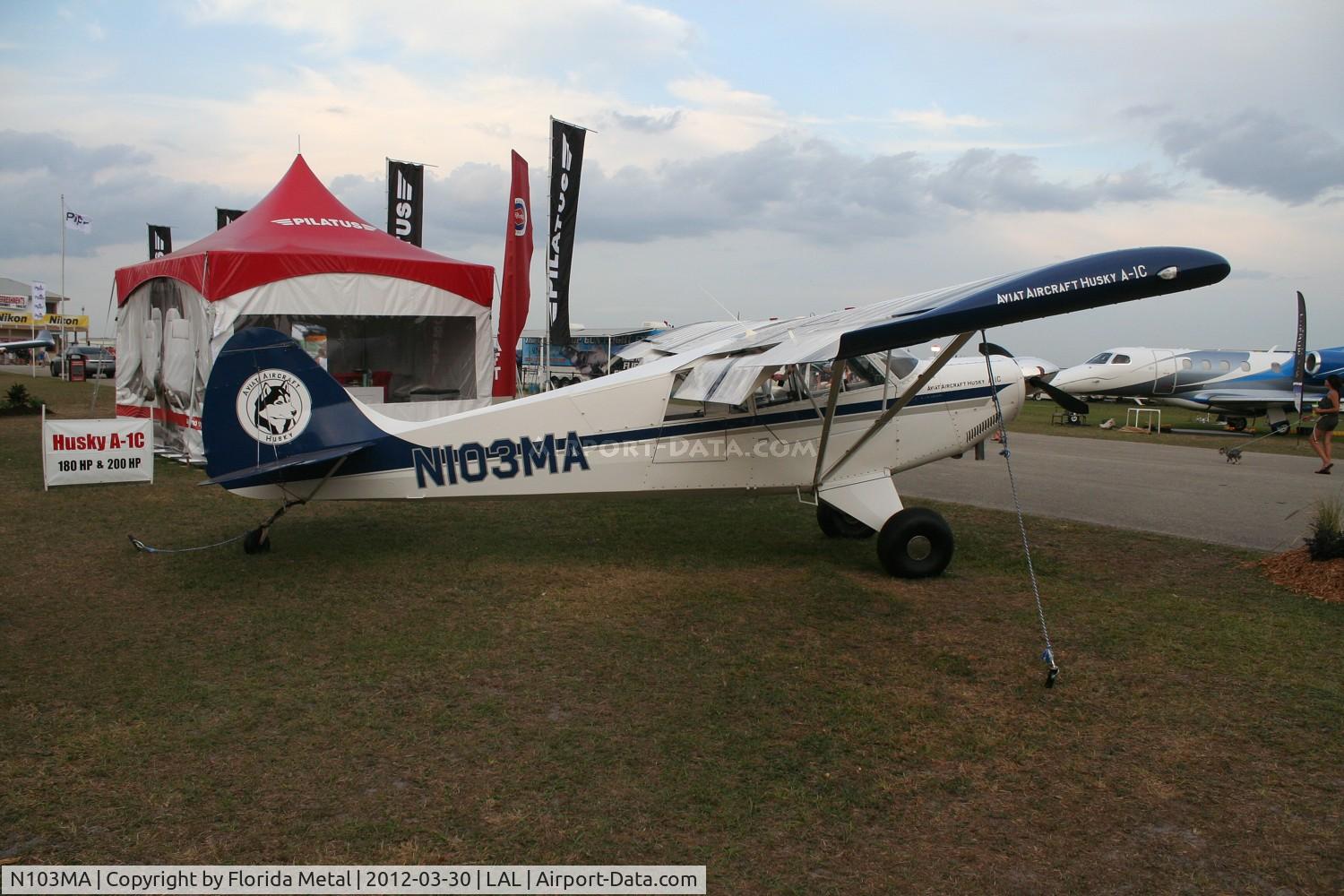 N103MA, 2010 Aviat A-1C-180 Husky C/N 3085, Aviat A-1C Husky