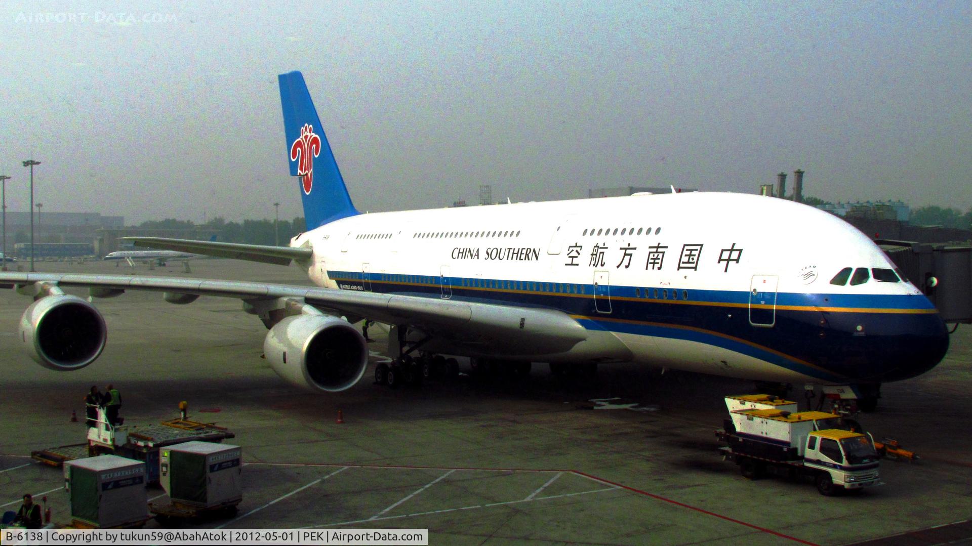 B-6138, 2011 Airbus A380-841 C/N 054, China Southern Airlines
