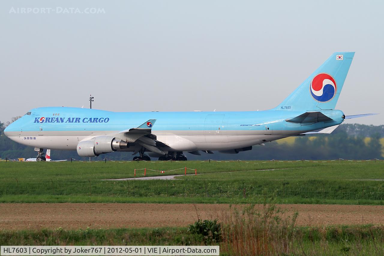 HL7603, 2005 Boeing 747-4B5F/ER/SCD C/N 34302, Korean Air Cargo