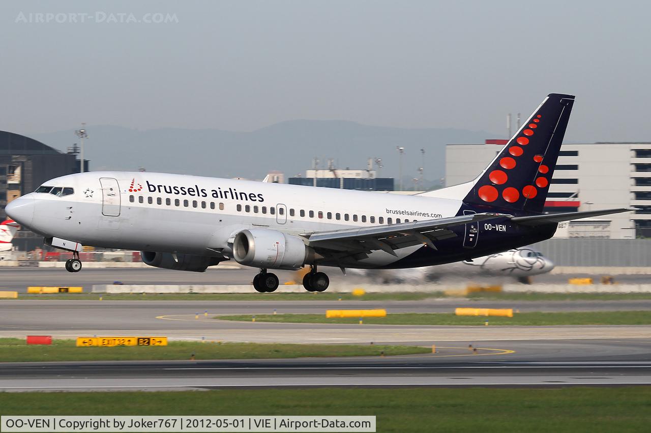 OO-VEN, 1998 Boeing 737-36N C/N 28586, Brussels Airlines