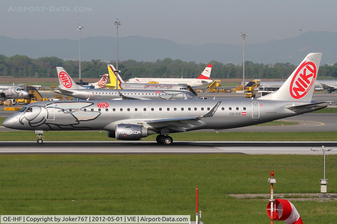 OE-IHF, 2011 Embraer 190LR (ERJ-190-100LR) C/N 19000420, NIKI