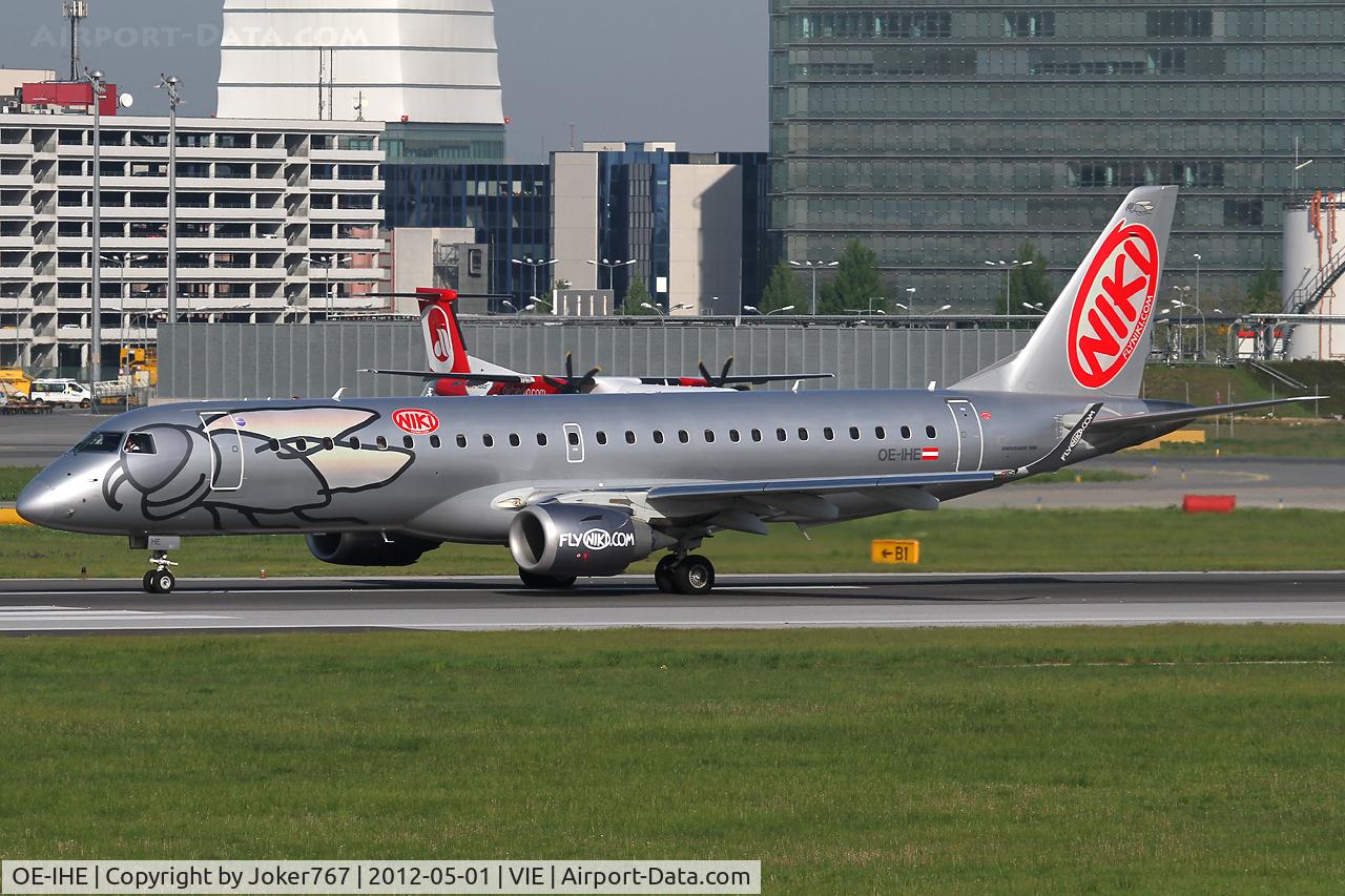 OE-IHE, 2010 Embraer 190LR (ERJ-190-100LR) C/N 19000387, NIKI