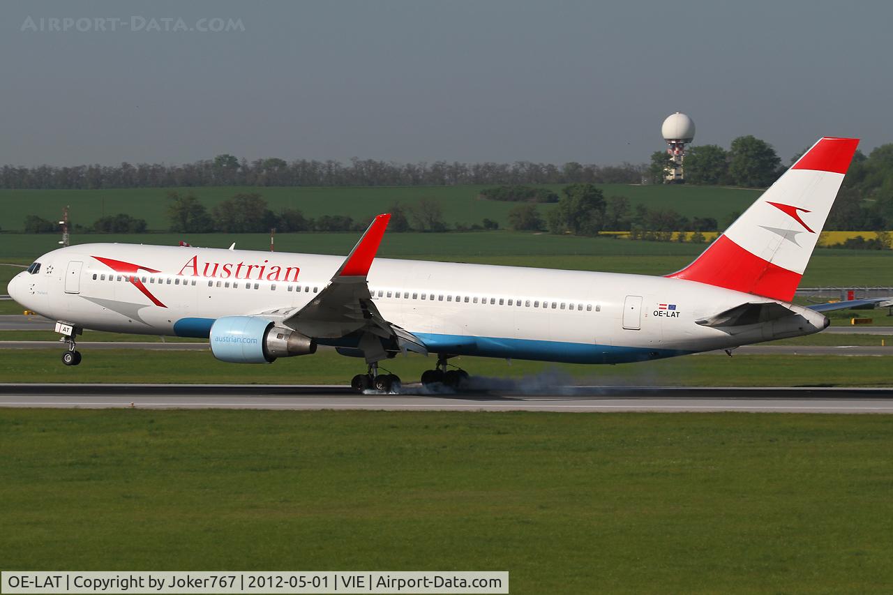OE-LAT, 1991 Boeing 767-31A C/N 25273, Austrian Airlines