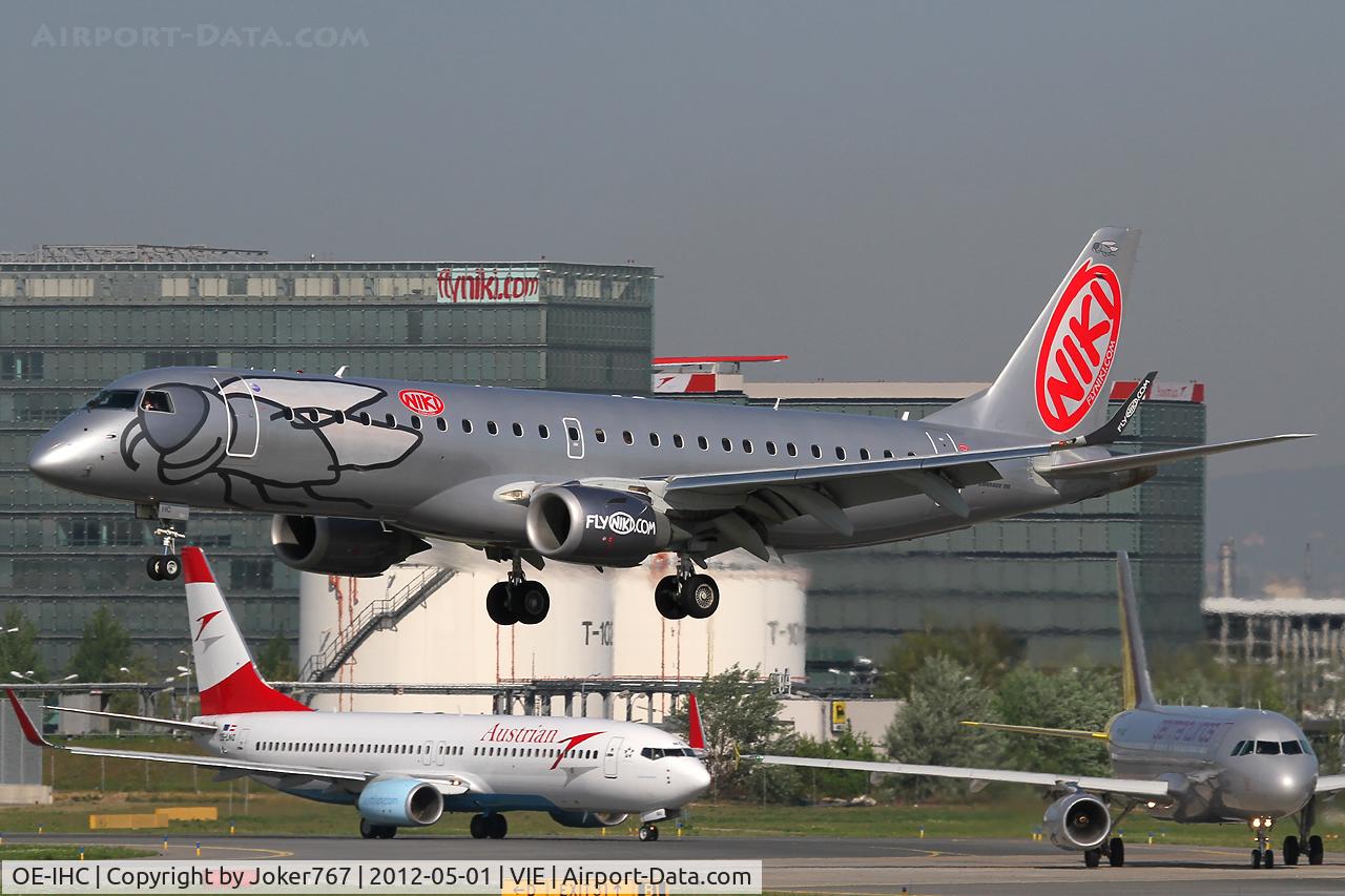 OE-IHC, 2010 Embraer 190LR (ERJ-190-100LR) C/N 19000349, NIKI
