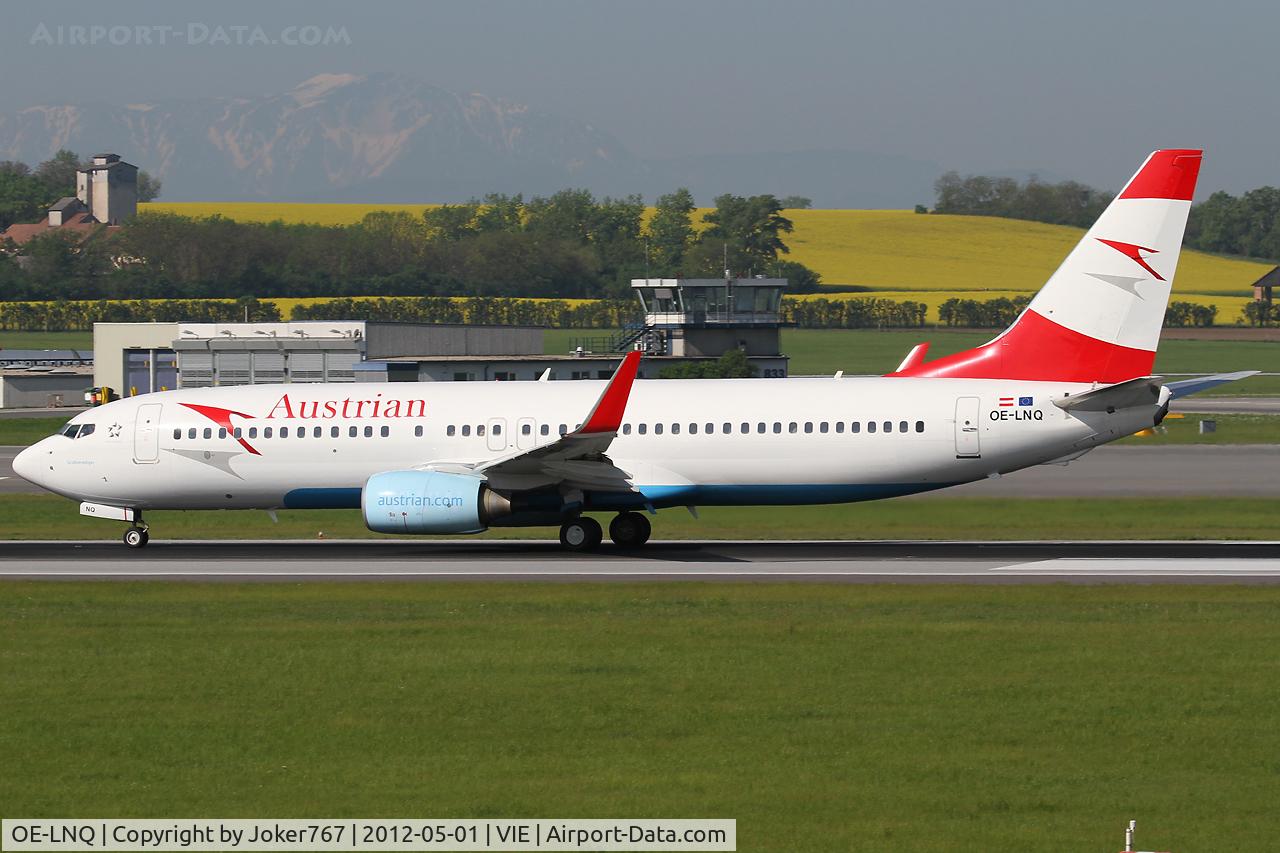 OE-LNQ, 2003 Boeing 737-8Z9 C/N 30421, Austrian Airlines