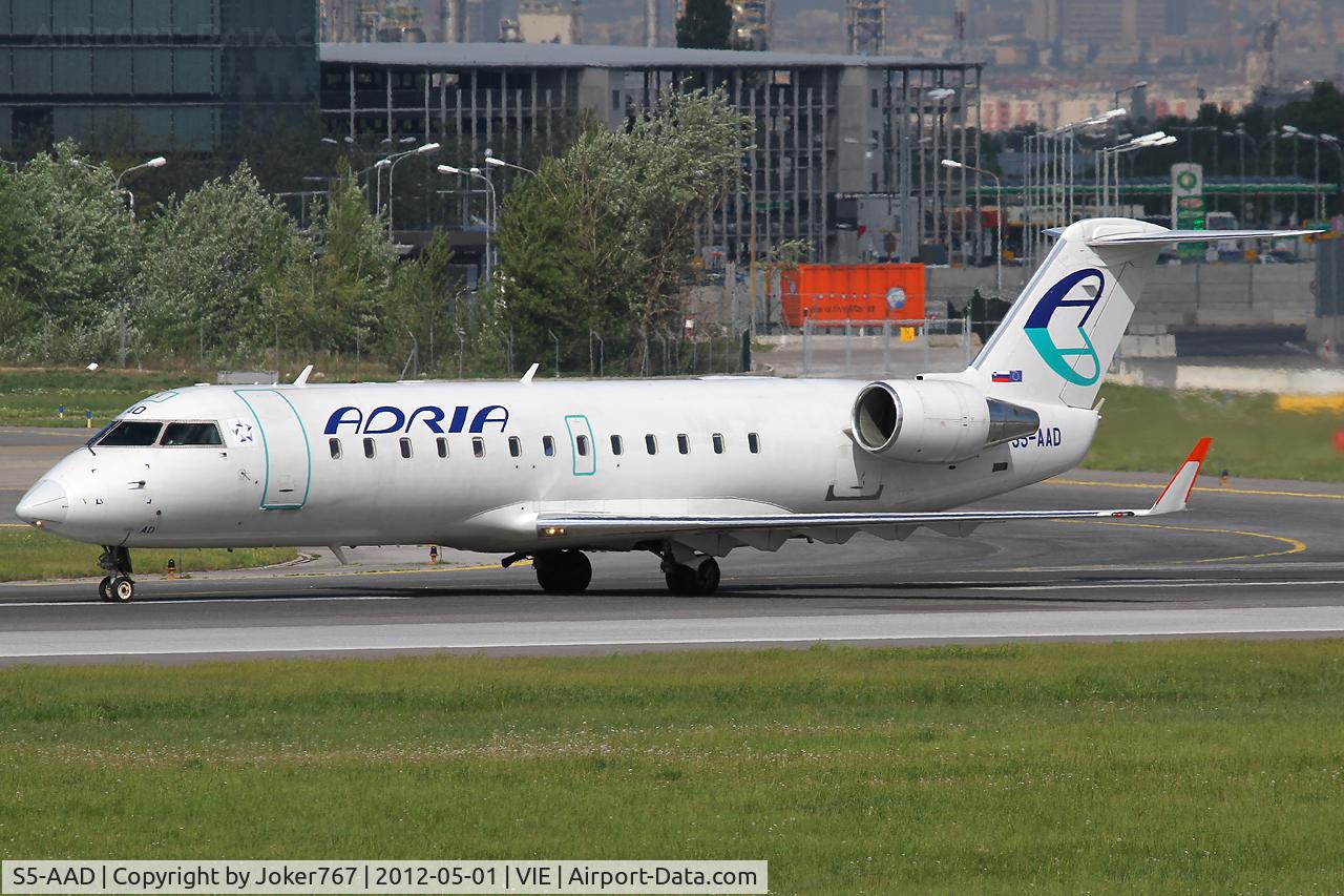 S5-AAD, 1997 Canadair CRJ-200LR (CL-600-2B19) C/N 7166, Adria Airways
