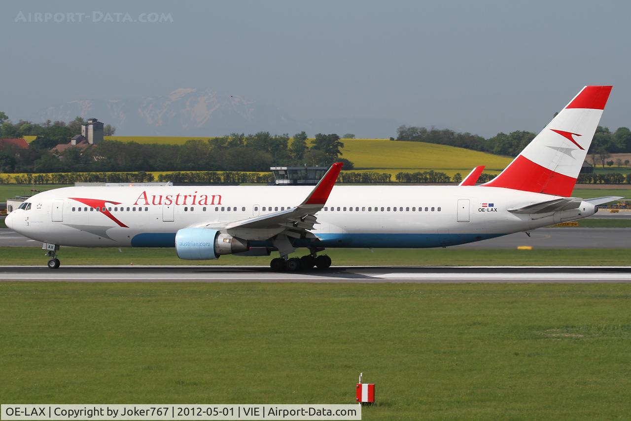 OE-LAX, 1992 Boeing 767-3Z9/ER C/N 27095, Austrian Airlines