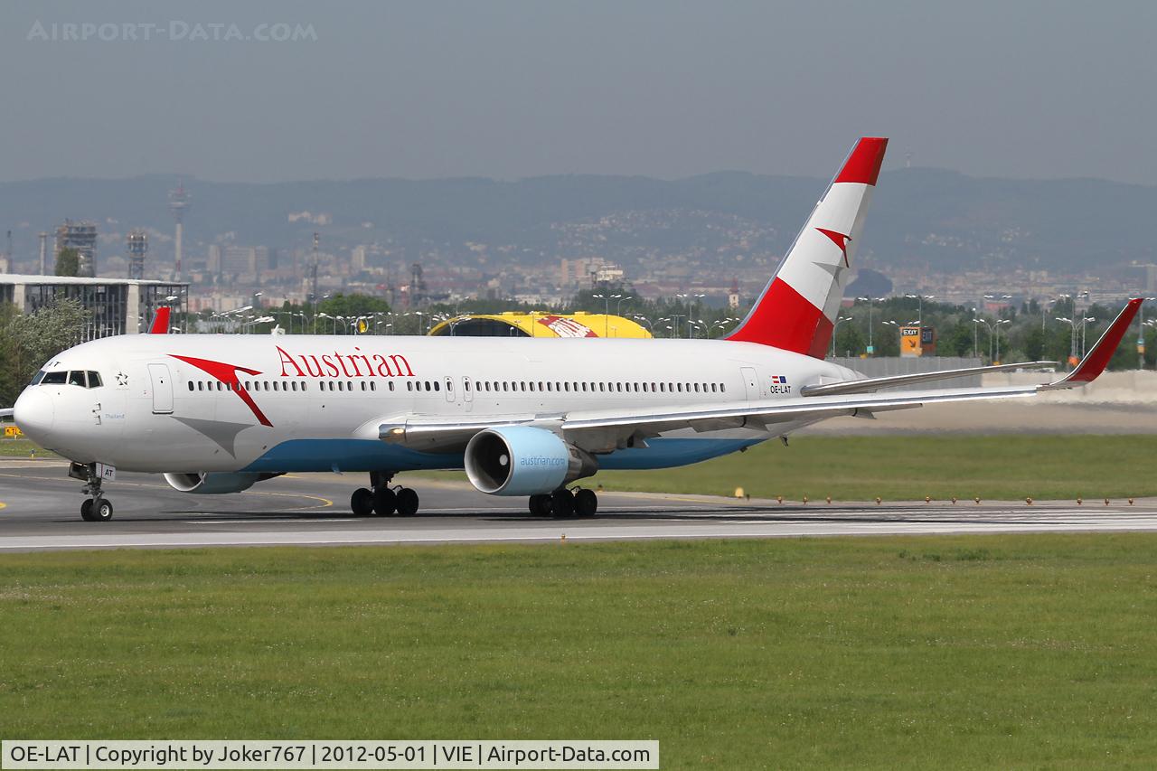 OE-LAT, 1991 Boeing 767-31A C/N 25273, Austrian Airlines