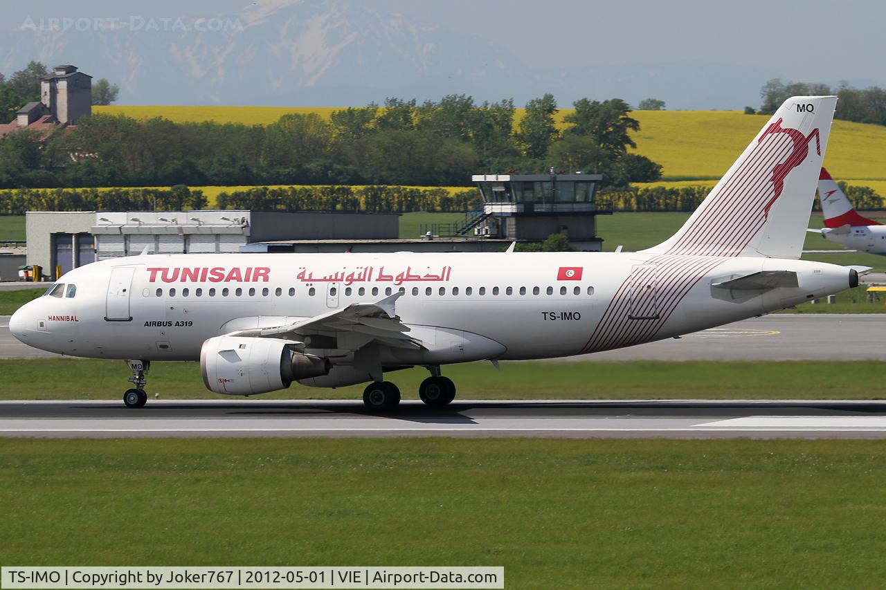 TS-IMO, 2001 Airbus A319-114 C/N 1479, Tunisair