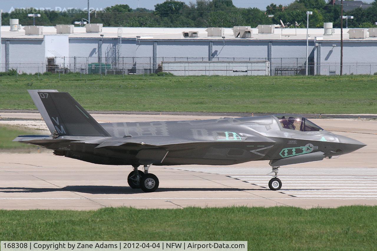 168308, 2012 Lockheed Martin F-35B Lightning II C/N BF-12, USMC F-35B at NASJRB Fort Worth - Lockheed S/N BF-12