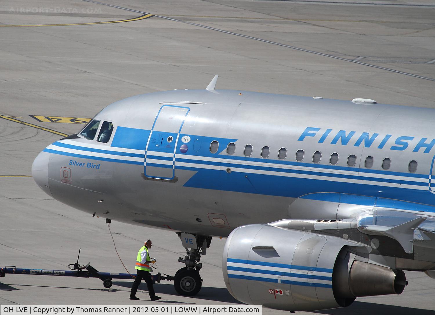 OH-LVE, 2002 Airbus A319-112 C/N 1791, Finnair Airbus A319