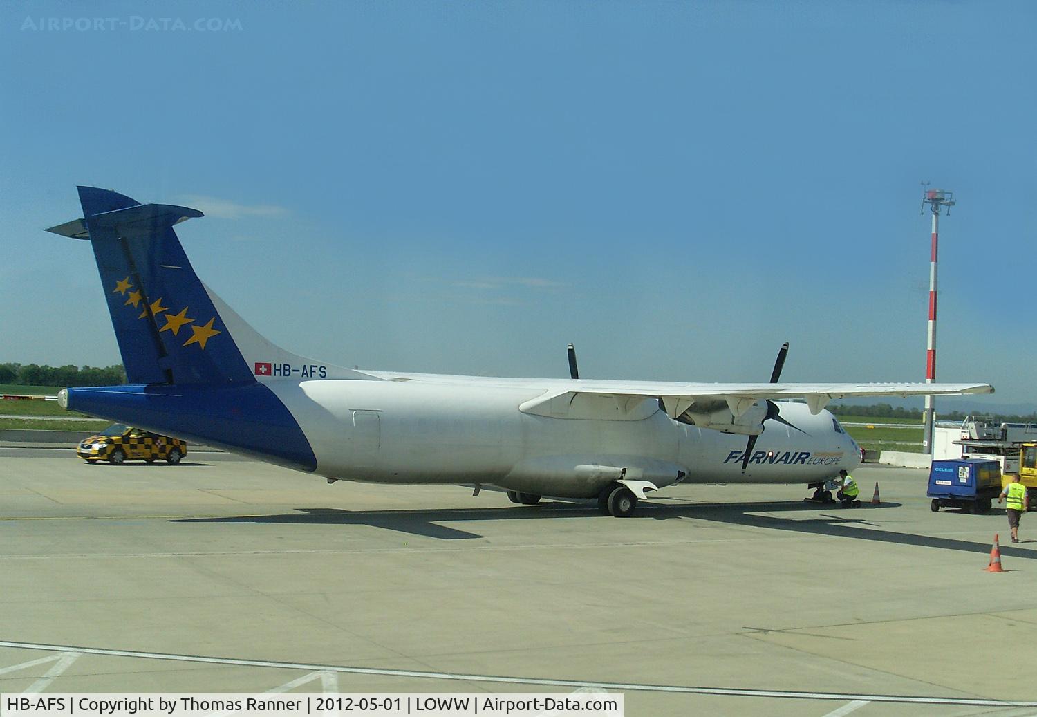 HB-AFS, 1990 ATR 72-201 C/N 198, Farnair Europe ATR 72