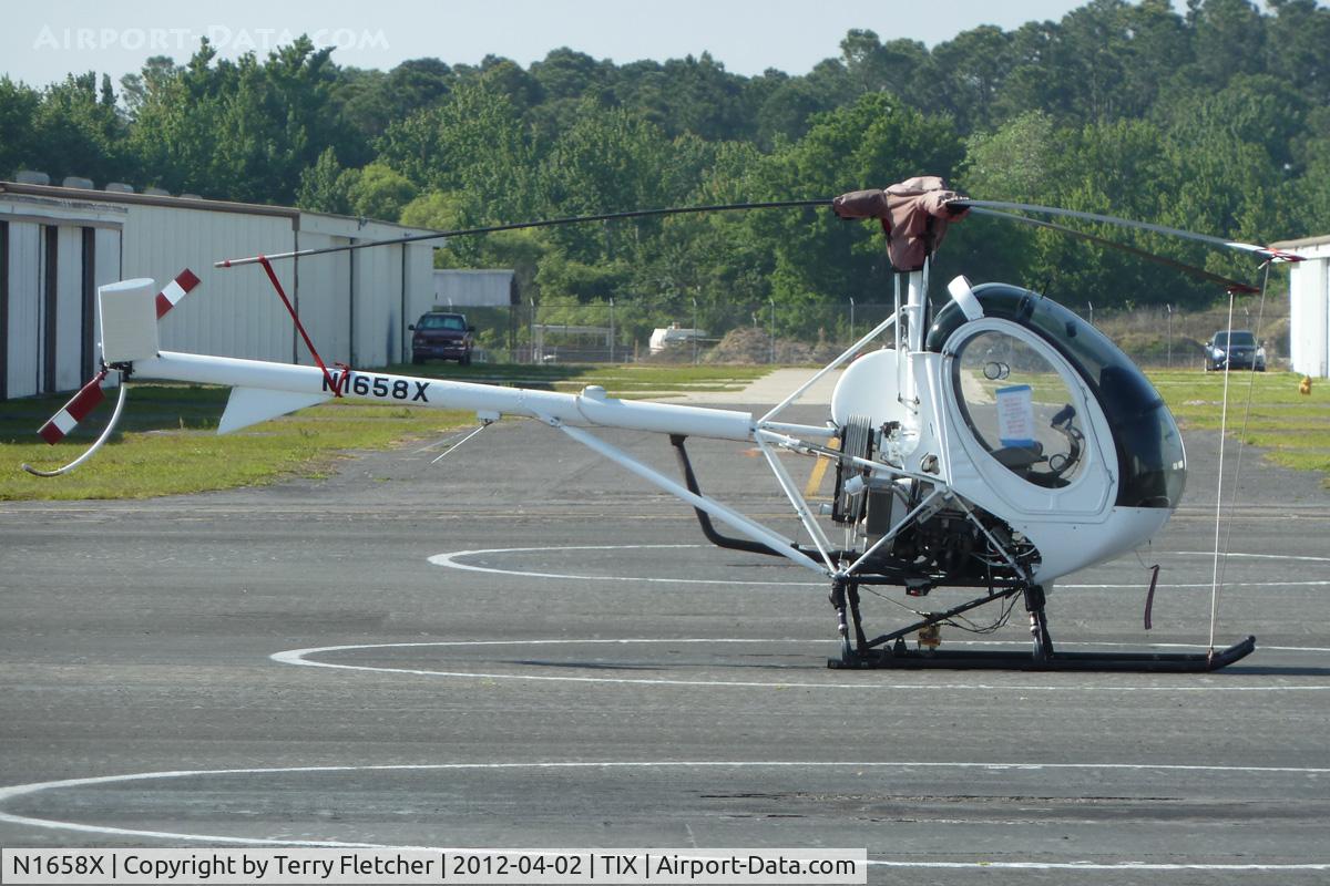 N1658X, 2006 Schweizer 269C-1 C/N 0275, At Space Coast Regional Airport , Florida