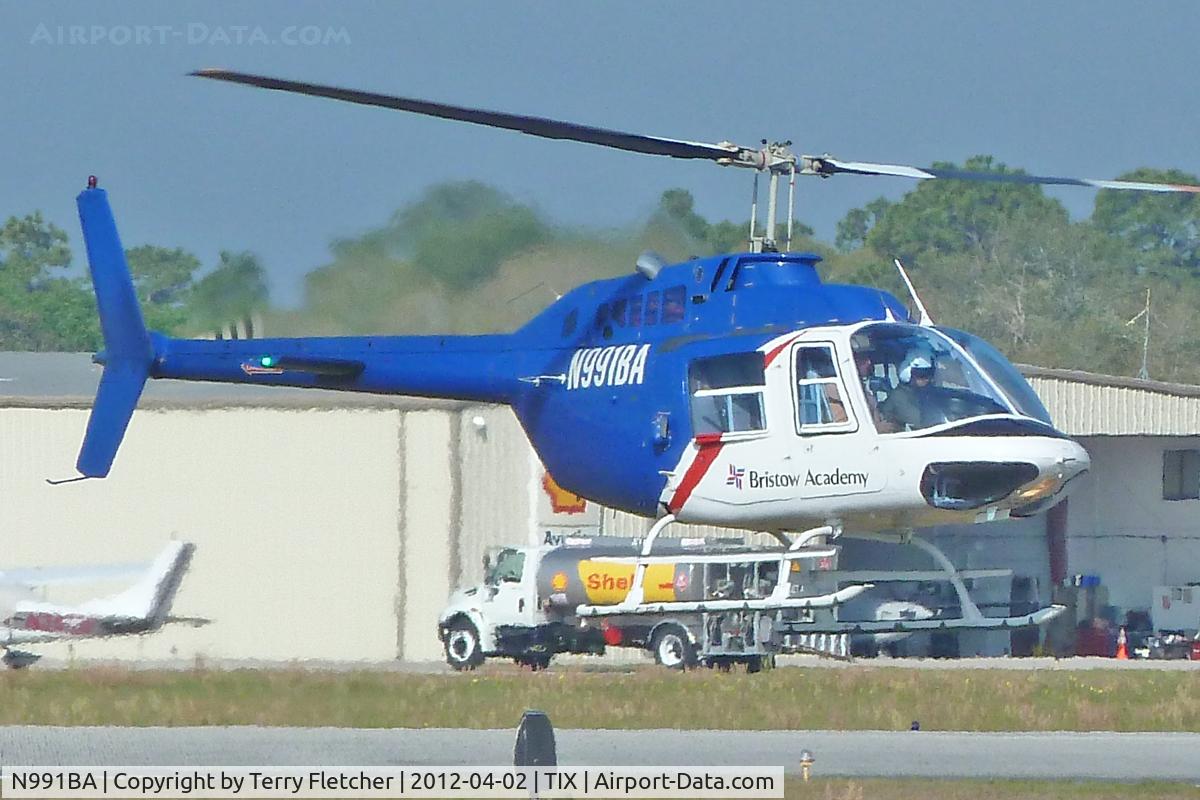 N991BA, 1967 Bell 206B JetRanger II C/N 70, At Space Coast Regional Airport , Florida