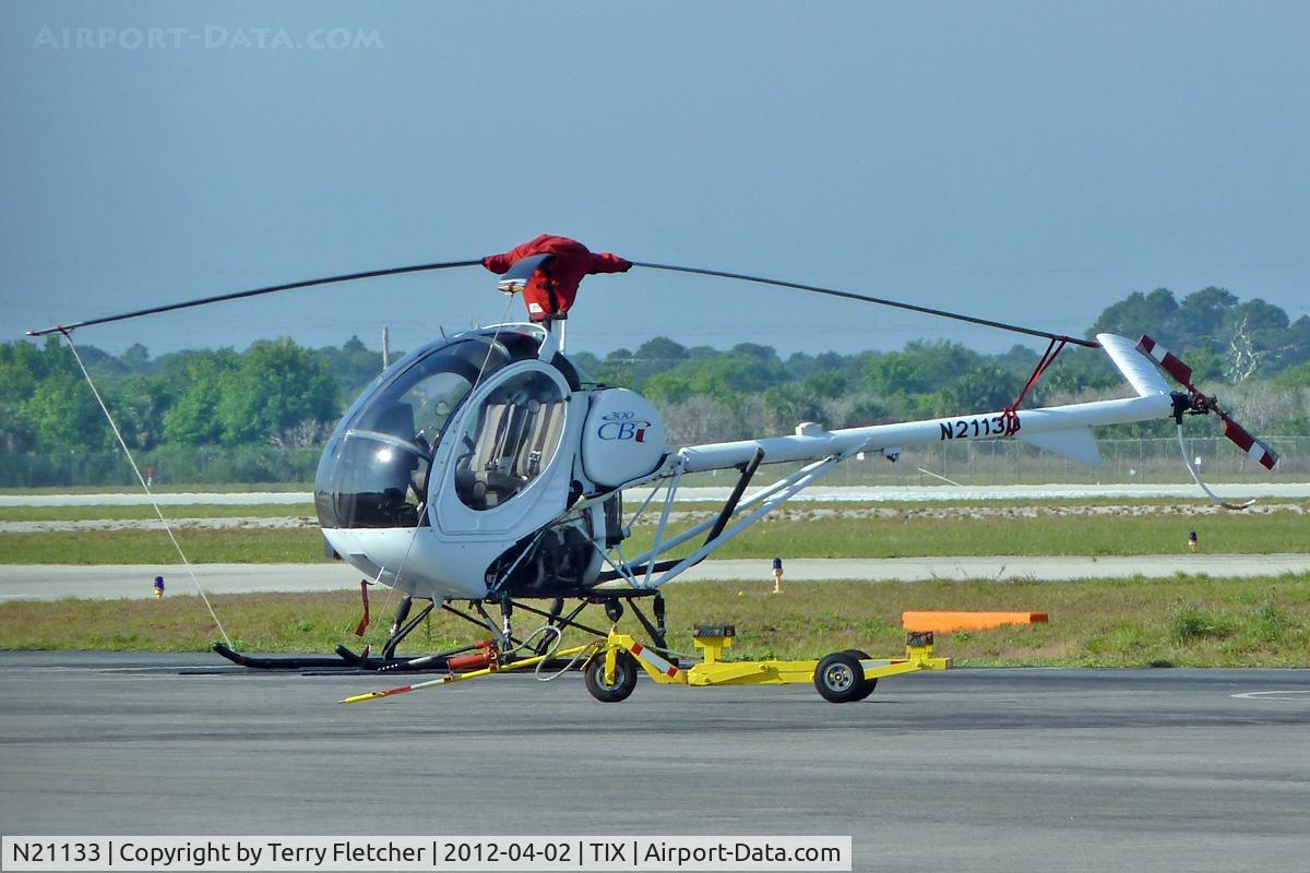 N21133, Schweizer 269C-1 C/N 0364, At Space Coast Regional Airport , Florida