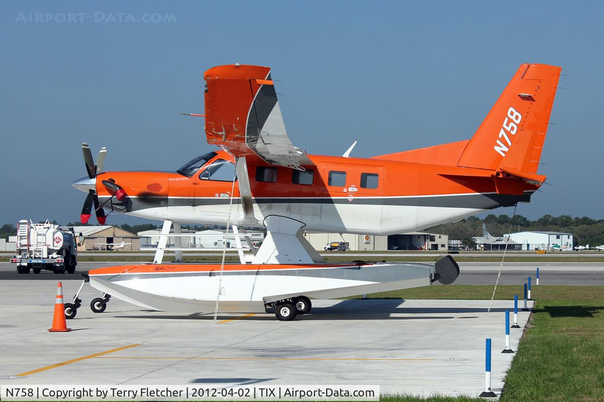 N758, 2010 Quest Kodiak 100 C/N 100-0033, At Space Coast Regional Airport , Florida