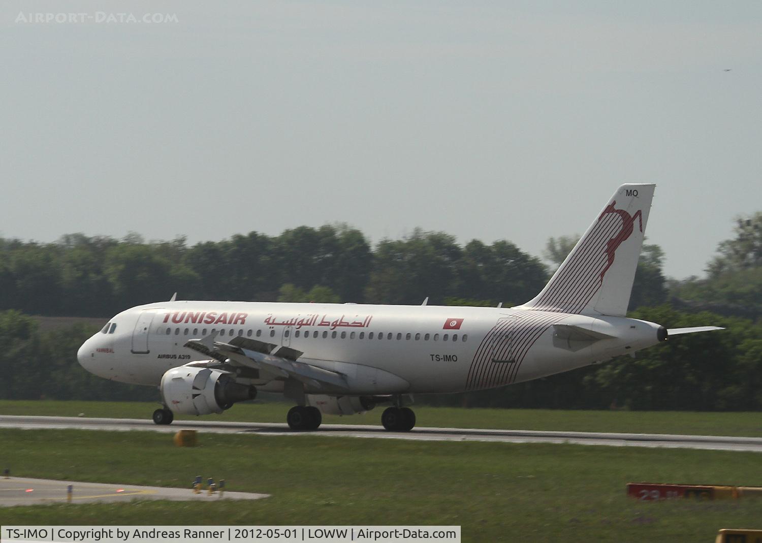 TS-IMO, 2001 Airbus A319-114 C/N 1479, Tunisair Airbus A319
