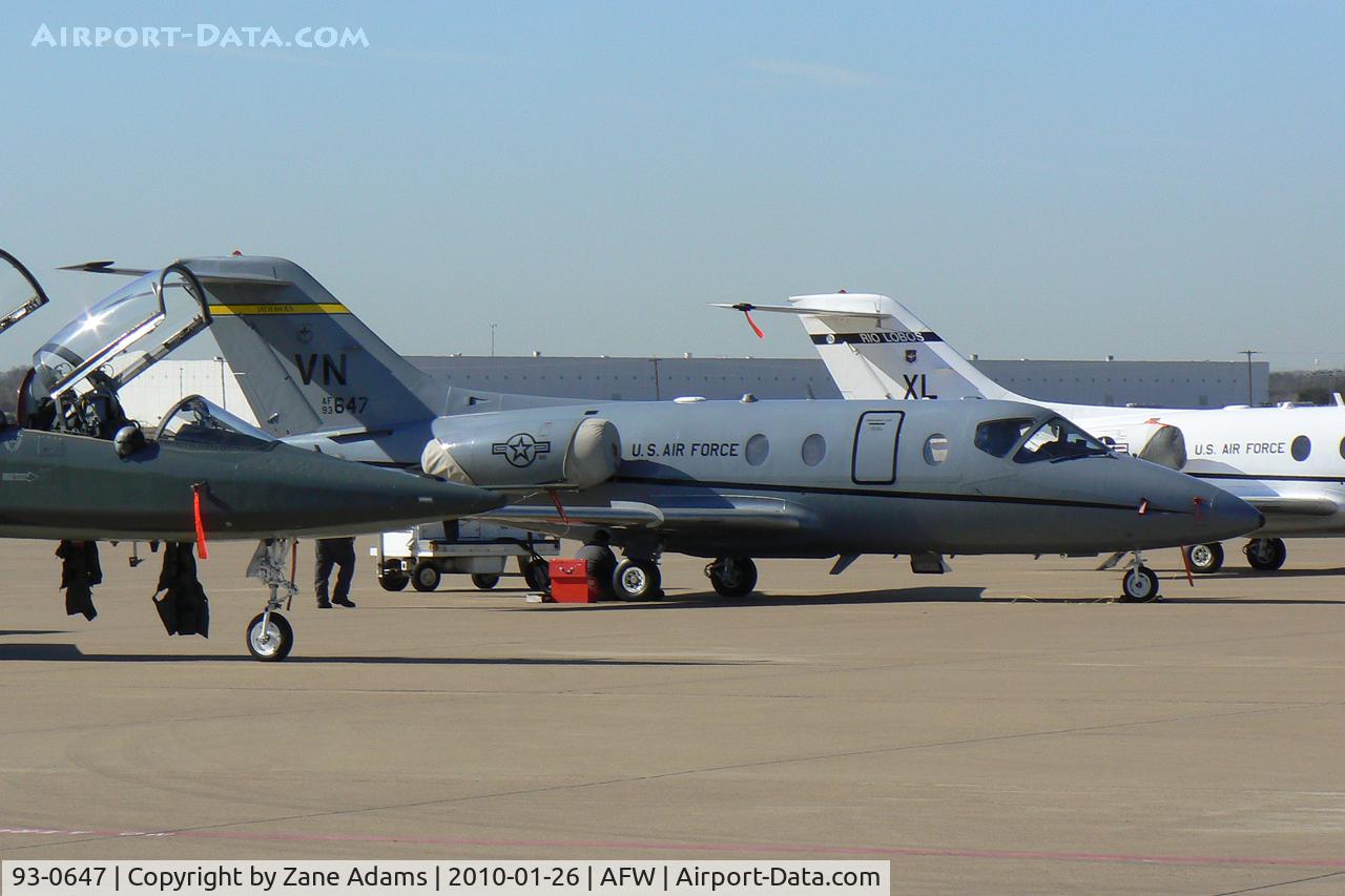 93-0647, 1993 Beechcraft T-1A Jayhawk C/N TT-104, At Alliance Airport - Fort Worth, TX