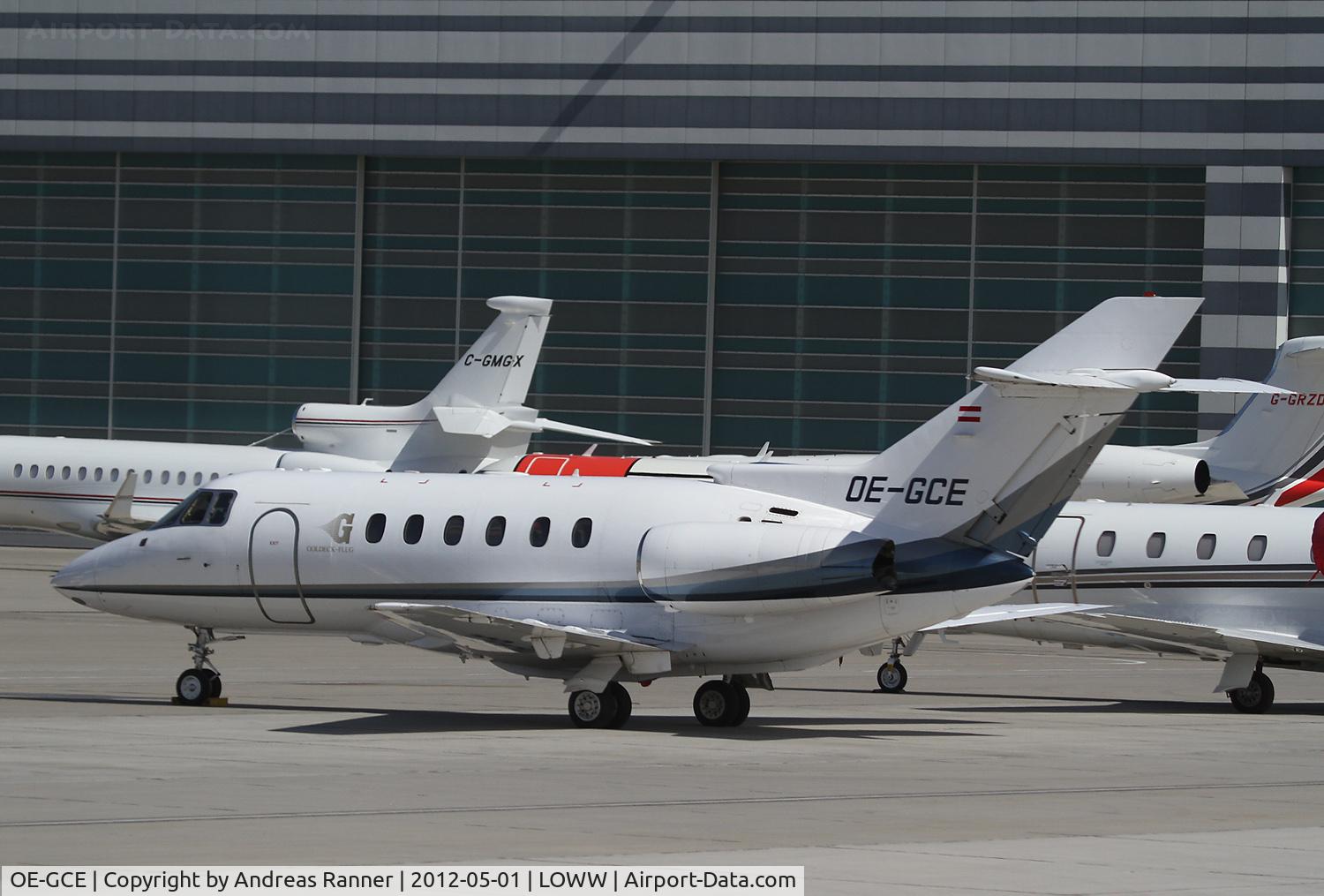 OE-GCE, 2001 Raytheon Hawker 800XP C/N 258536, Goldeckflug Hawker 800