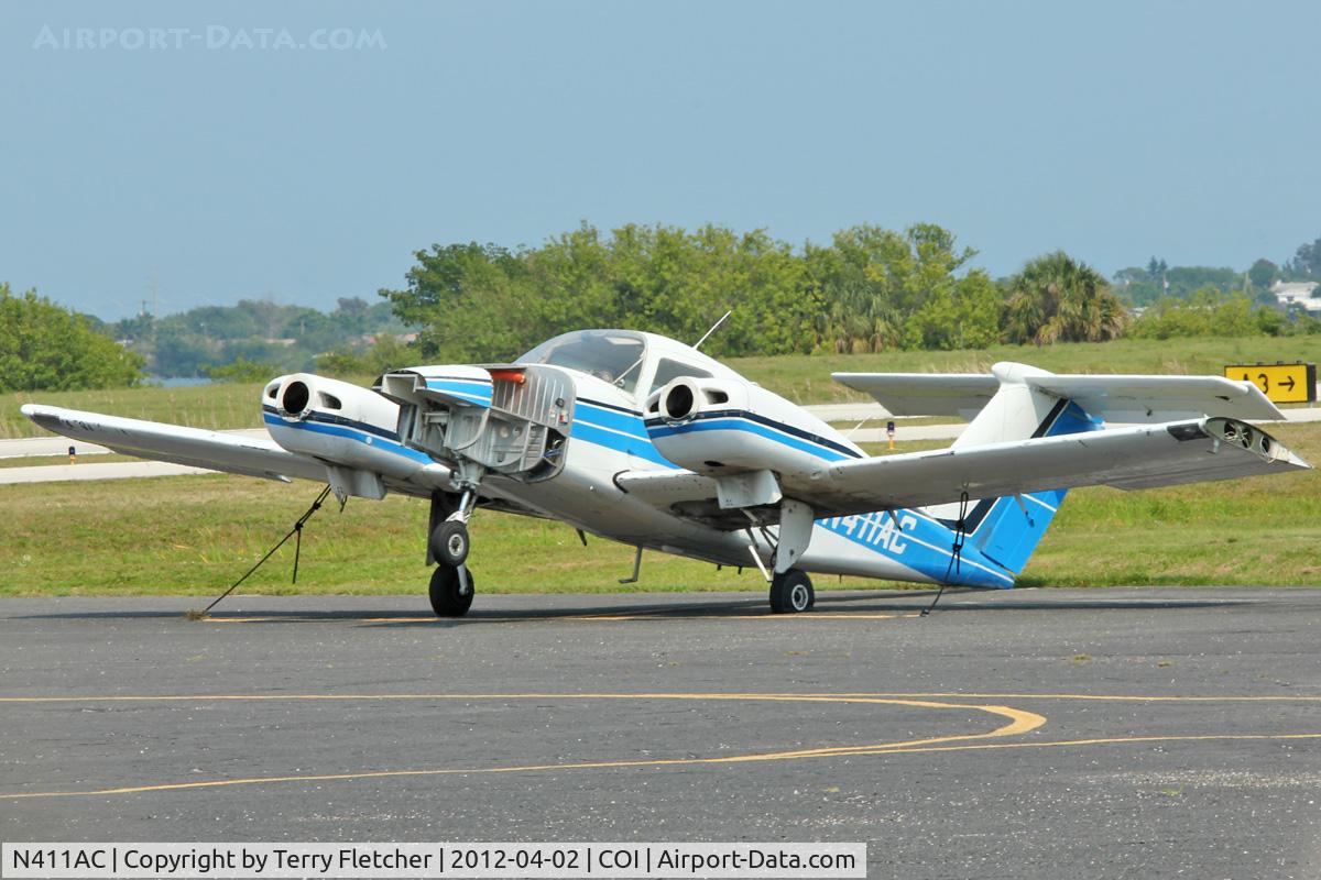 N411AC, 1979 Beech 76 Duchess C/N ME-108, At Merritt Island Airport, Merritt Island FL USA