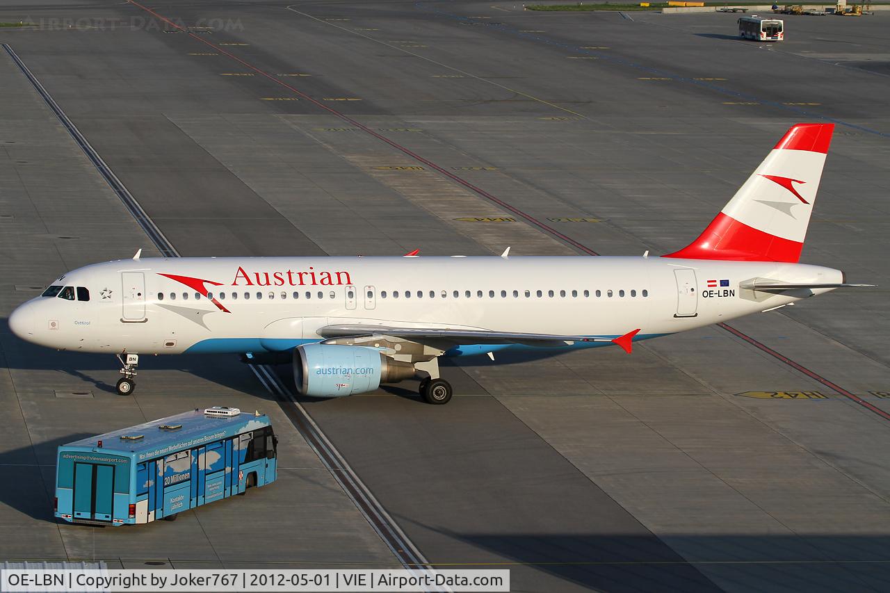 OE-LBN, 1997 Airbus A320-214 C/N 768, Austrian Airlines