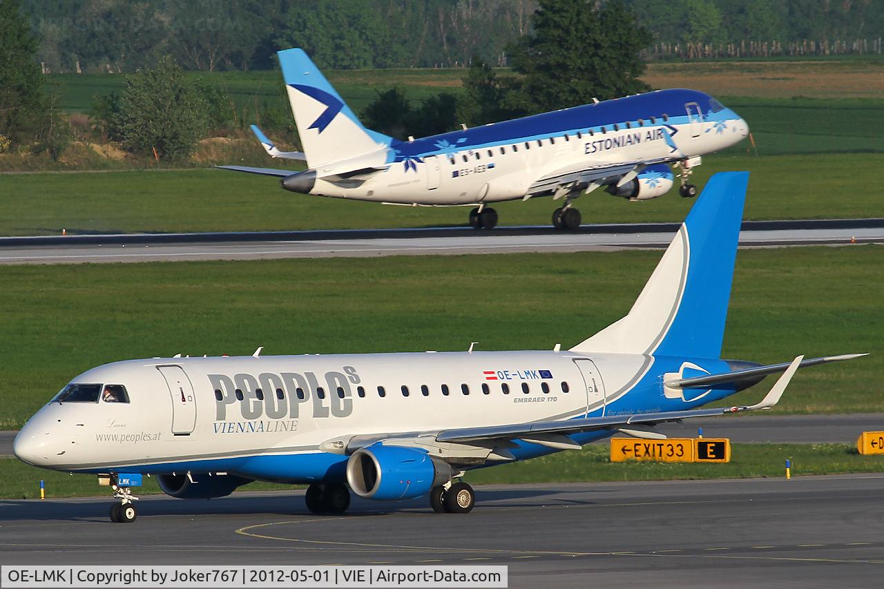 OE-LMK, 2006 Embraer 170LR (ERJ-170-100LR) C/N 17000150, People's Viennaline
