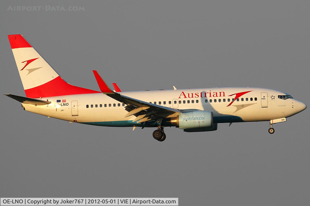 OE-LNO, 2001 Boeing 737-7Z9 C/N 30419, Austrian Airlines