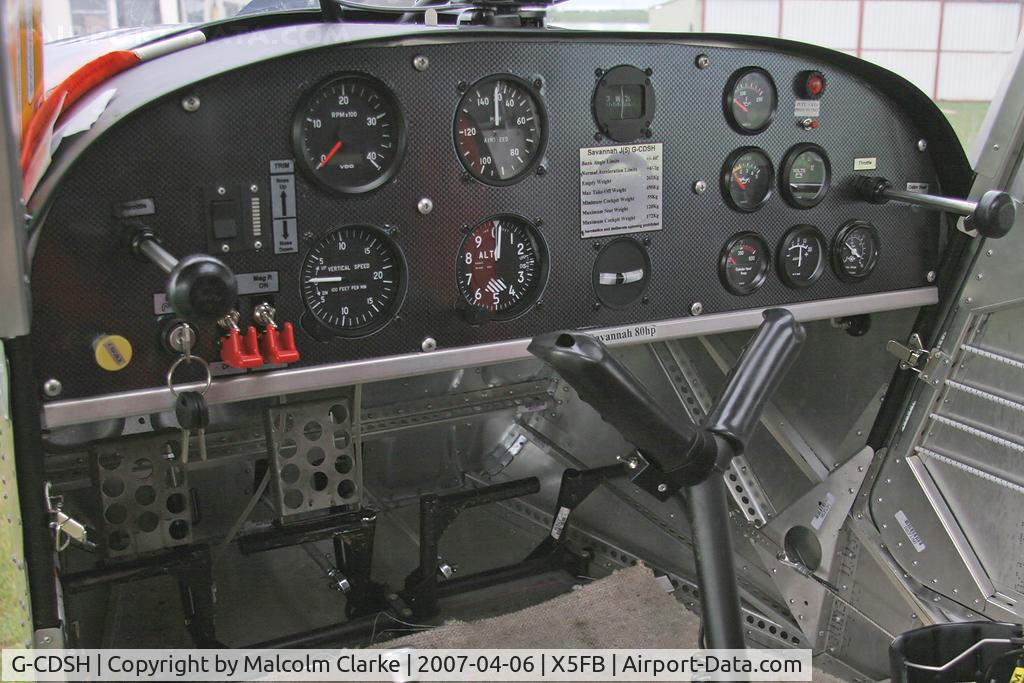G-CDSH, 2005 ICP MXP-740 Savannah Jabiru(5) C/N BMAA/HB/463, Savannah Jabiru 5, Fishburn Airfield, April 2007.