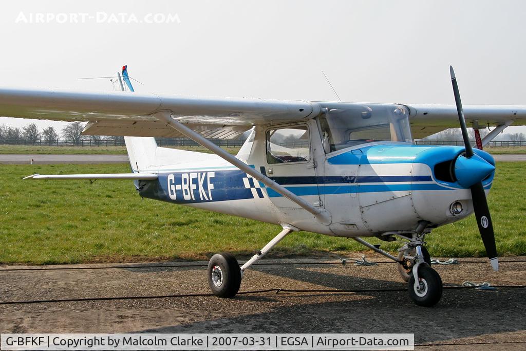 G-BFKF, 1978 Reims FA152 Aerobat C/N 0337, Reims FA152, Conington Airport, March 2007.
