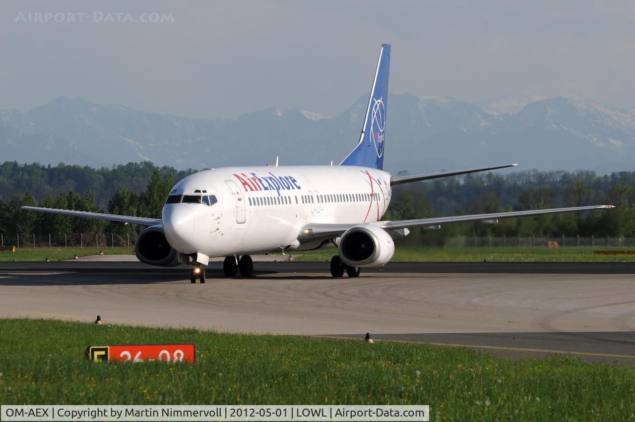 OM-AEX, 1992 Boeing 737-4Y0 C/N 25178, Air Explore