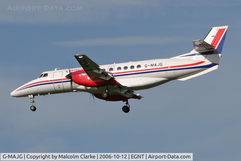 G-MAJG, 1993 British Aerospace Jetstream 41 C/N 41009, British Aerospace Jetstream 41, Newcastle Airport, October 2006.