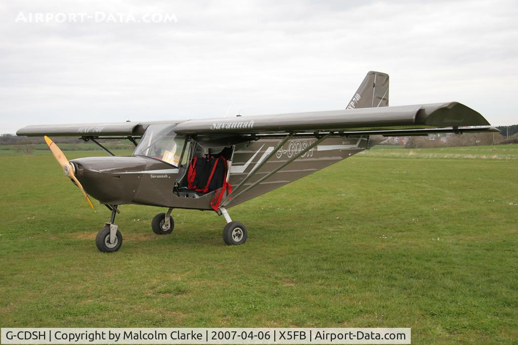 G-CDSH, 2005 ICP MXP-740 Savannah Jabiru(5) C/N BMAA/HB/463, Savannah Jabiru 5, Fishburn Airfield, April 2007.