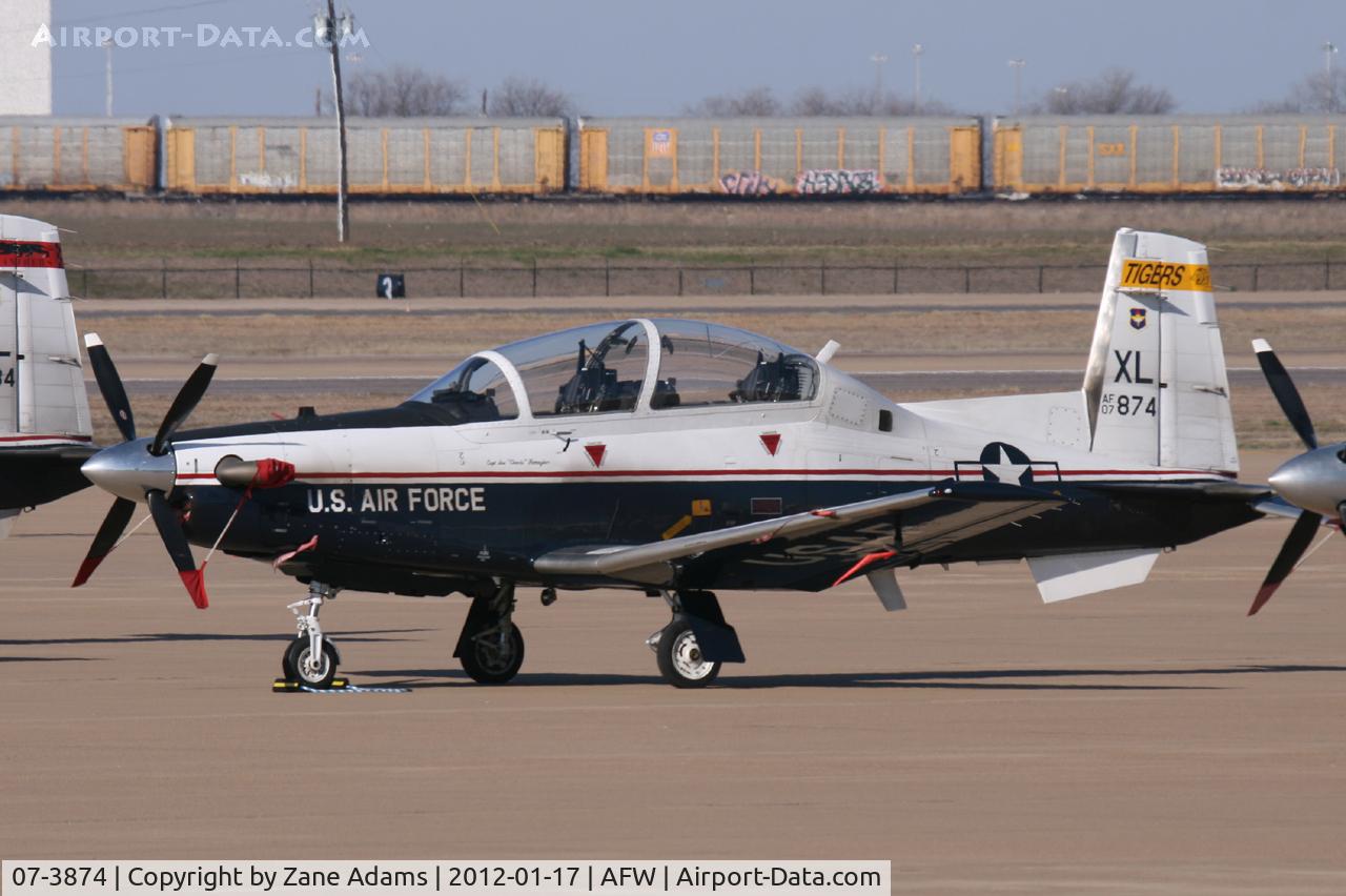 07-3874, 2007 Raytheon T-6A Texan II C/N PT-429, At Alliance Airport - Fort Worth, TX
