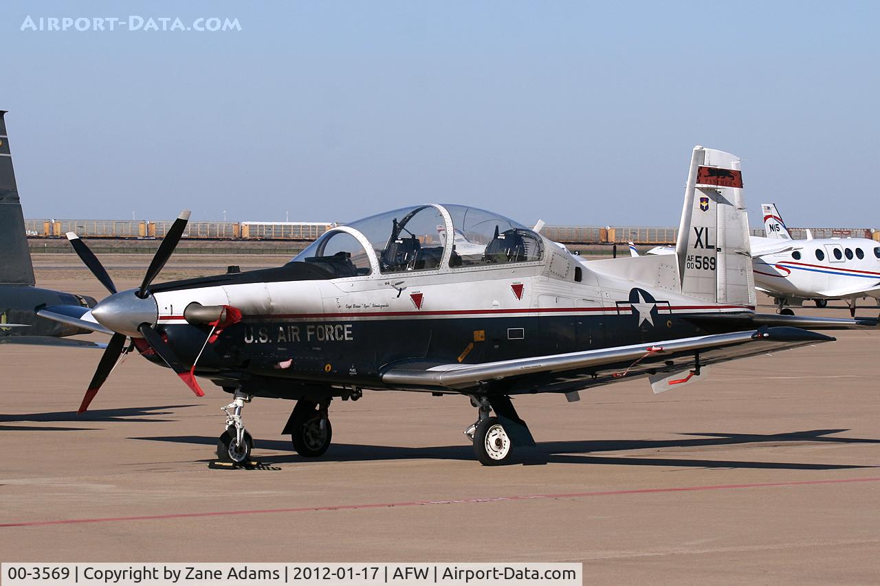 00-3569, 2000 Raytheon T-6A Texan II C/N PT-73, At Alliance Airport - Fort Worth, TX
