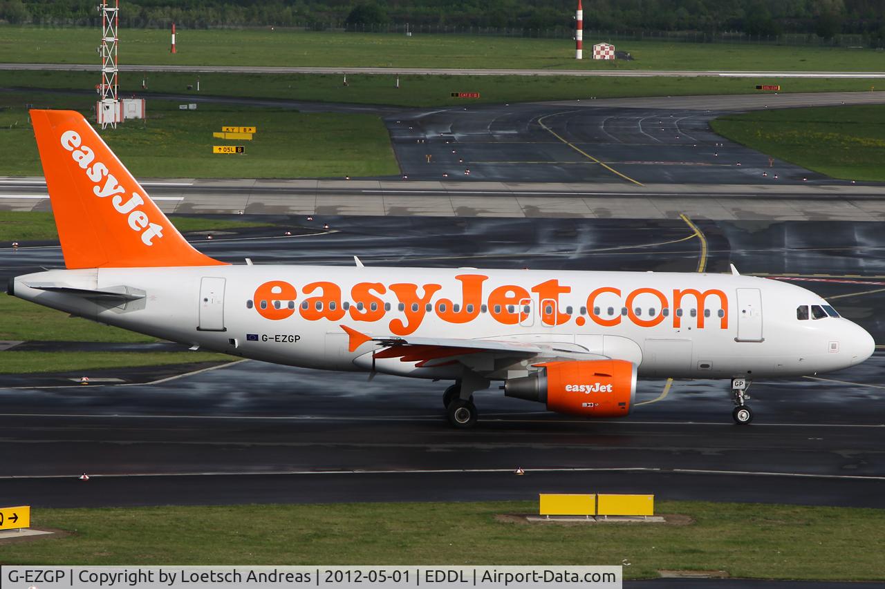 G-EZGP, 2011 Airbus A319-111 C/N 4787, EZY8594 Dusseldorf (DUS) to London Gatwick (LGW)