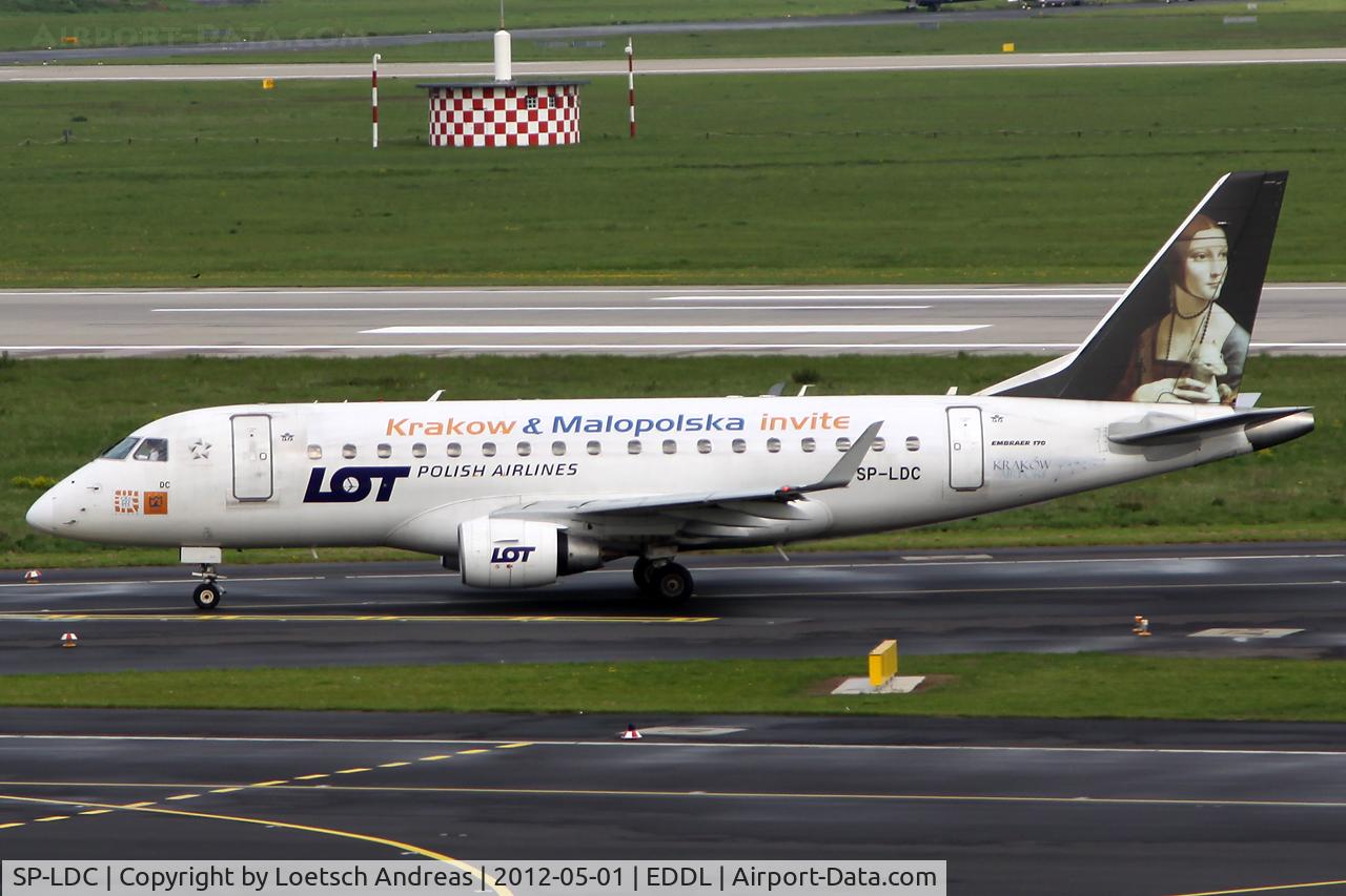SP-LDC, 2004 Embraer 170ST (ERJ-170-100ST) C/N 17000025, LOT409 Warszawa (WAW) to Dusseldorf (DUS)