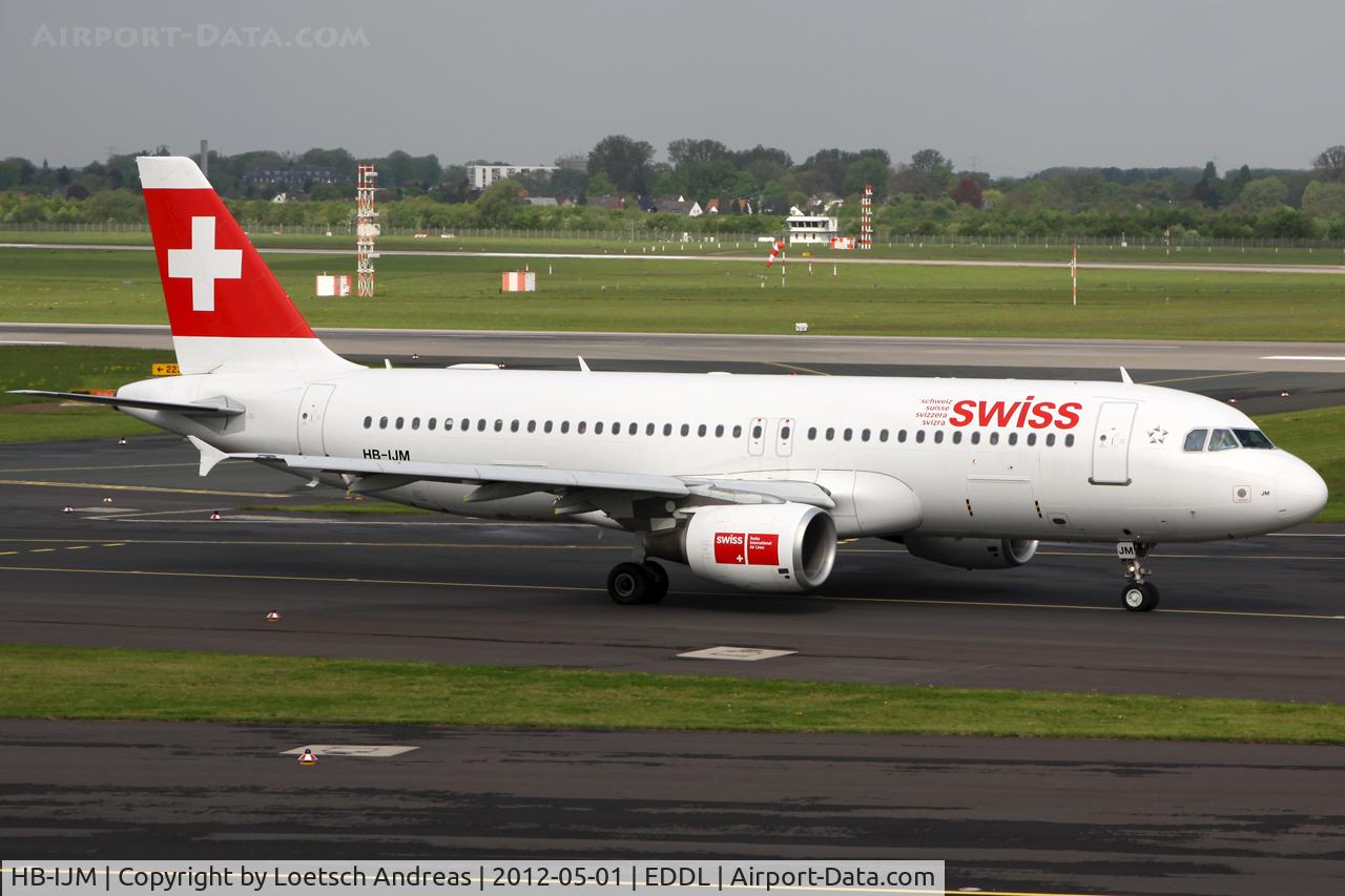 HB-IJM, 1996 Airbus A320-214 C/N 635, SWR1017 Dusseldorf to Zurich