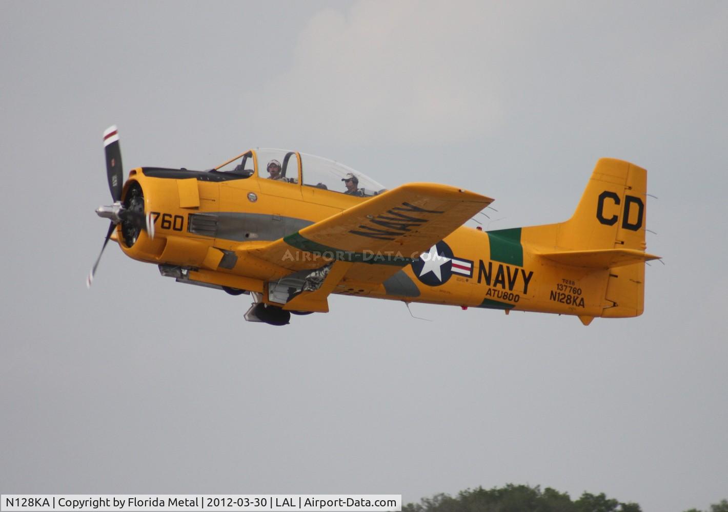 N128KA, 1958 North American T-28B Trojan C/N 200-123 (137760), T-28B Trojan
