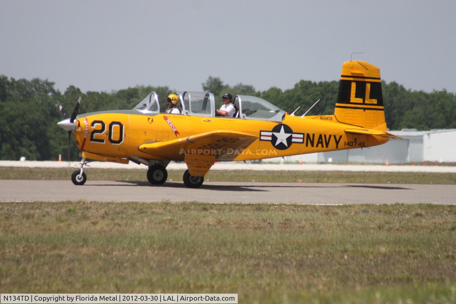 N134TD, Beech T-34B C/N BG-79, T-34B
