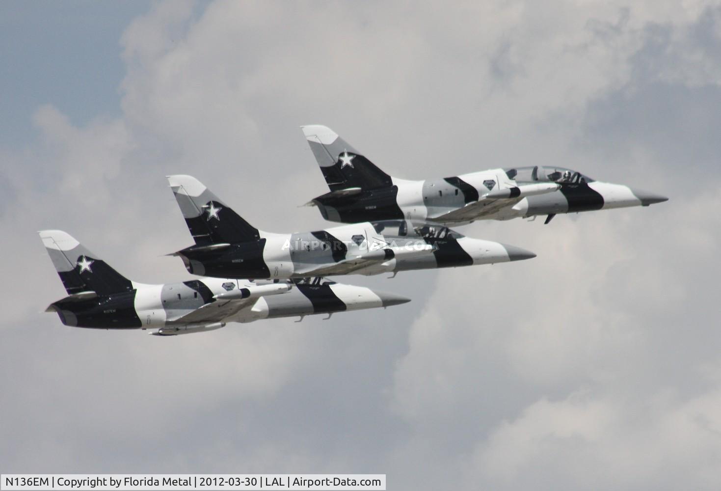 N136EM, 1984 Aero L-39C Albatros C/N 432917, Black Diamond Jet Team