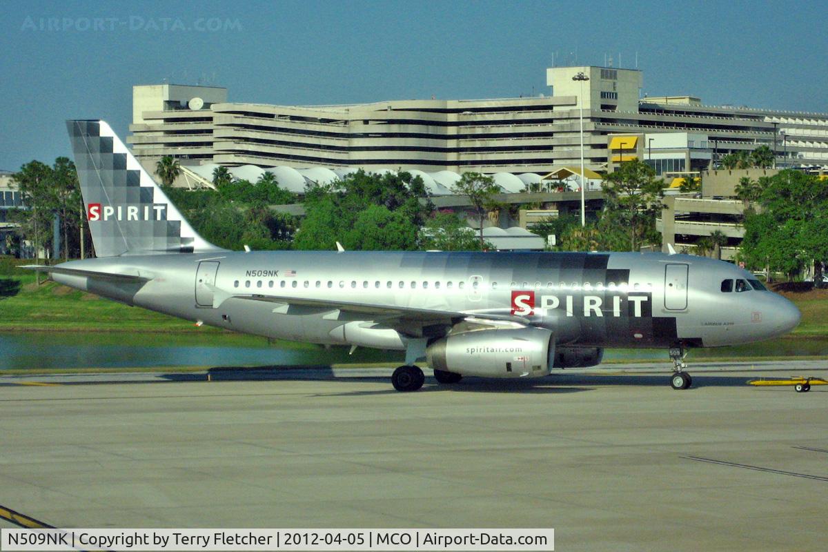 N509NK, 2005 Airbus A319-132 C/N 2603, At Orlando Int