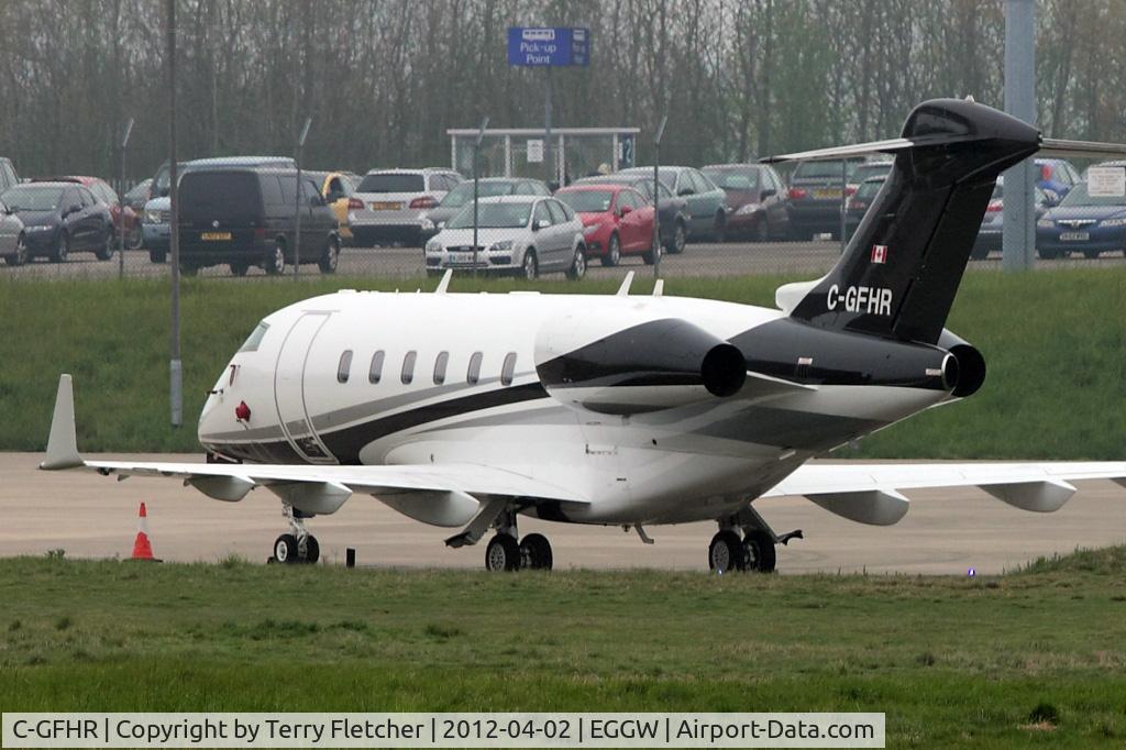 C-GFHR, 2003 Bombardier Challenger 300 (BD-100-1A10) C/N 20016, At London Luton Airport