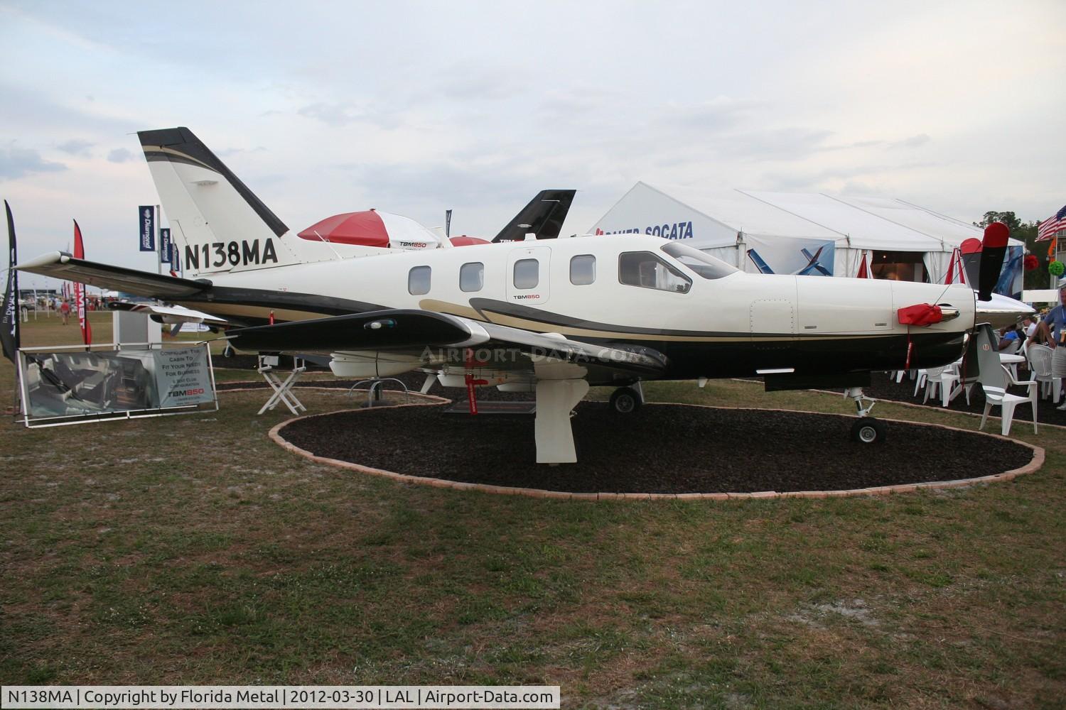 N138MA, 2012 Socata TBM700 C/N 613, TBM-700