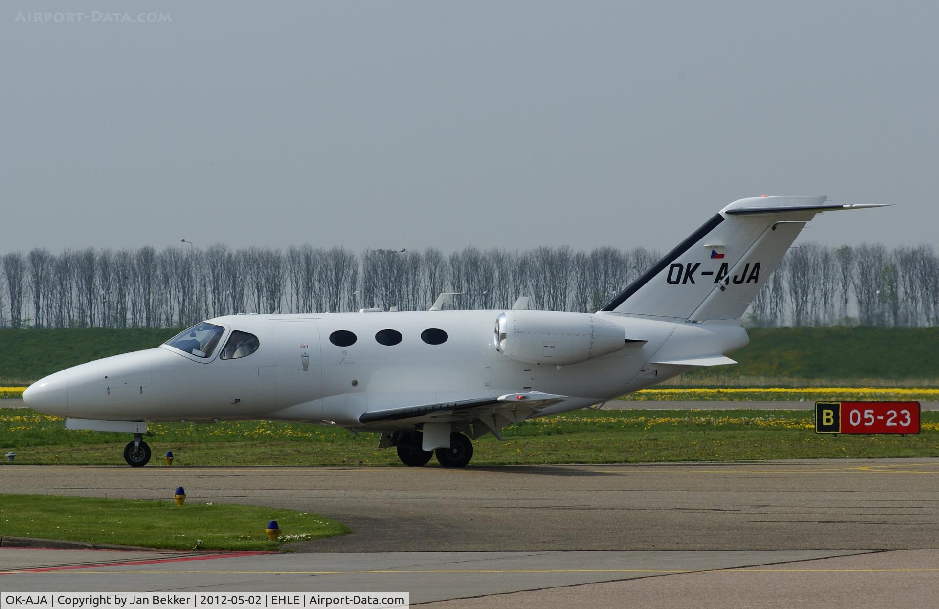 OK-AJA, 2009 Cessna 510 Citation Mustang Citation Mustang C/N 510-0272, Just arrived at Lelystad airport