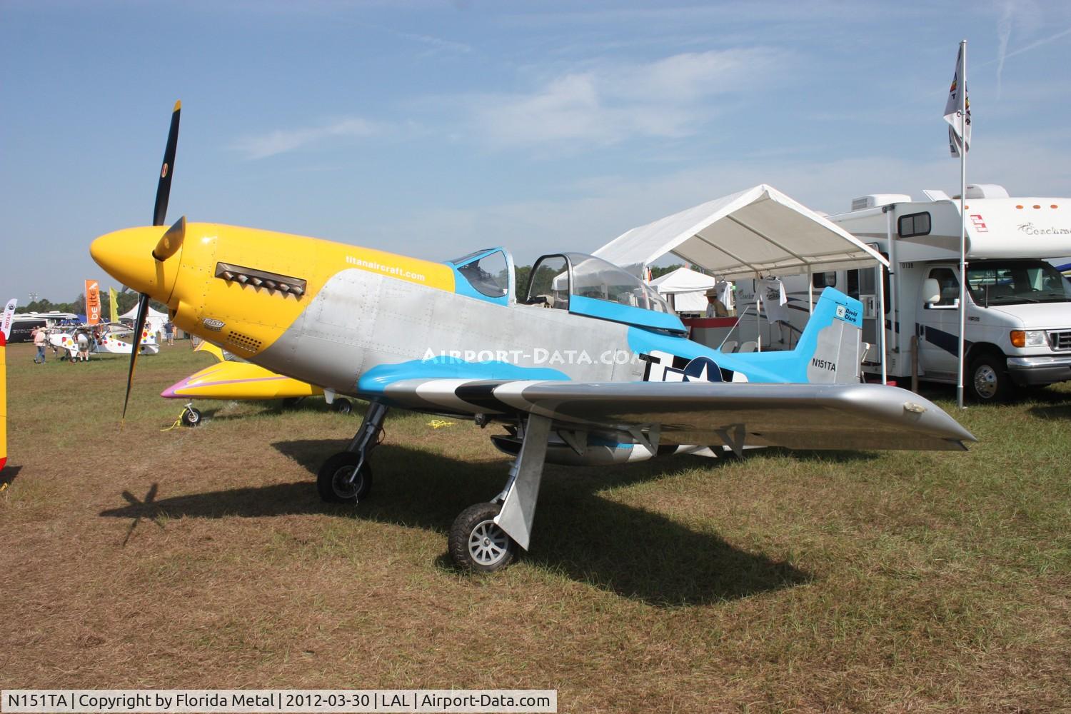 N151TA, Titan T-51 Mustang C/N M04SV6SOHK0027, Titan Mustang