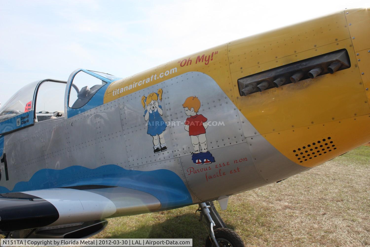 N151TA, Titan T-51 Mustang C/N M04SV6SOHK0027, Titan T-51