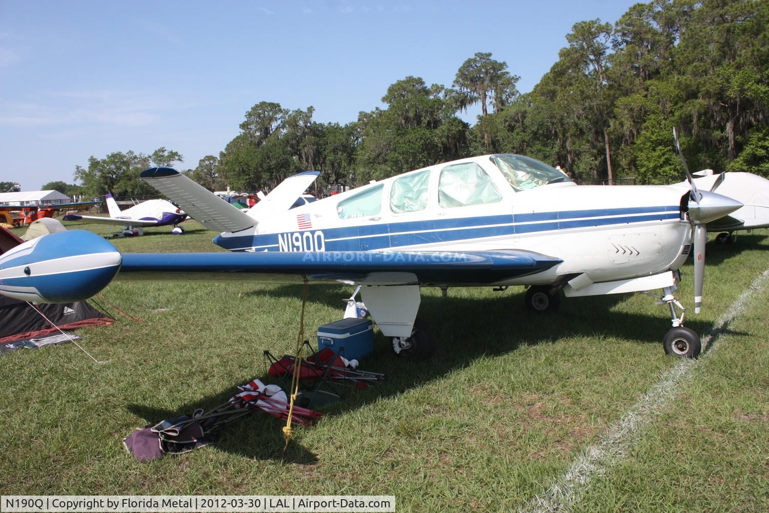 N190Q, 1964 Beech S35 Bonanza C/N D-7551, Beech S35 Bonanza